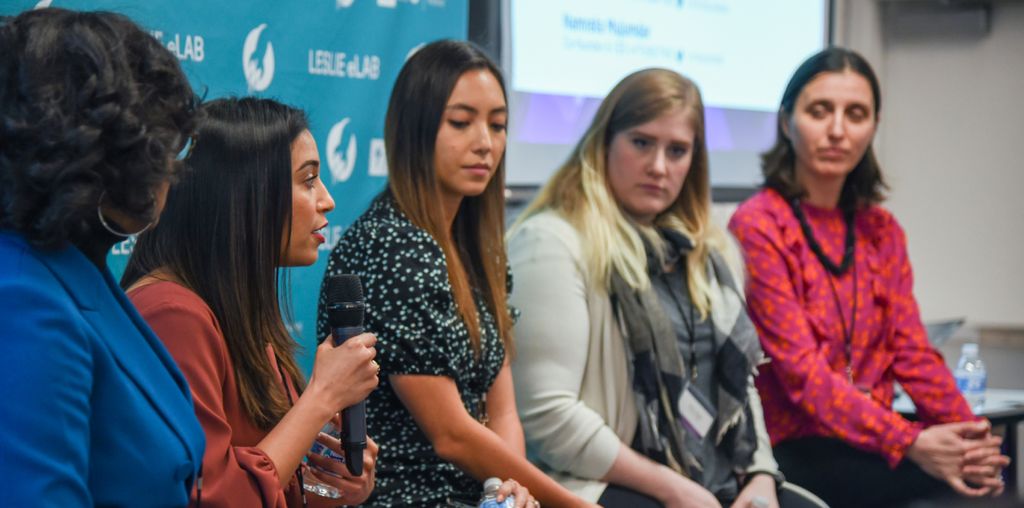 A panel of women founders and investors discuss challenges for women founders at the Female Founders Forum