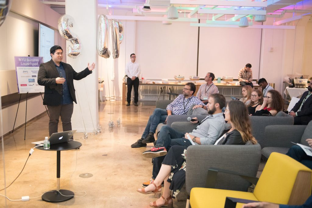 Photo from Demo Day event.
