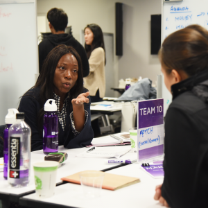 Photo of female heathcare makerthon participant