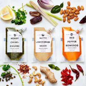 Haven's Kitchen sauces and ingredients