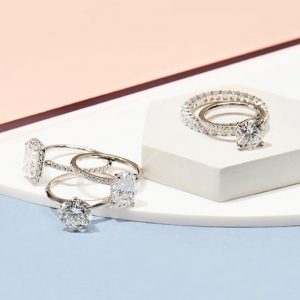 diamonds rings by The Clear Cut