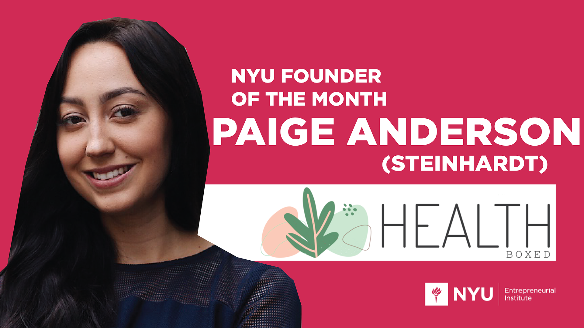 Paige Anderson, HealthBoxed: Paving a Path for Corporate Wellness